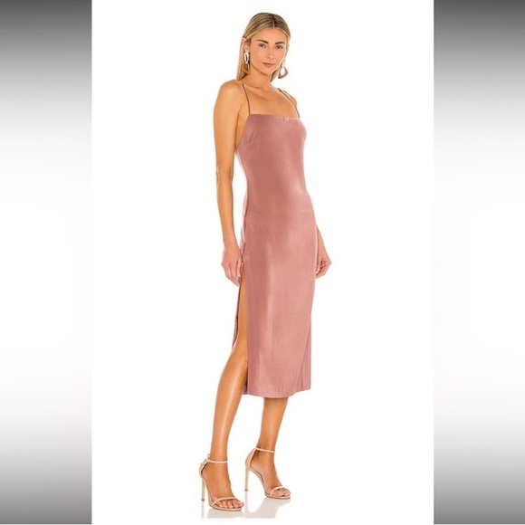 NBD Malia Midi Dress in Mauve Size XS NWT - Picture 6 of 11